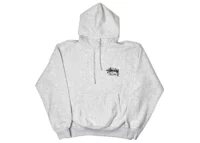 Stussy Stock London Hoodie Ash Heather