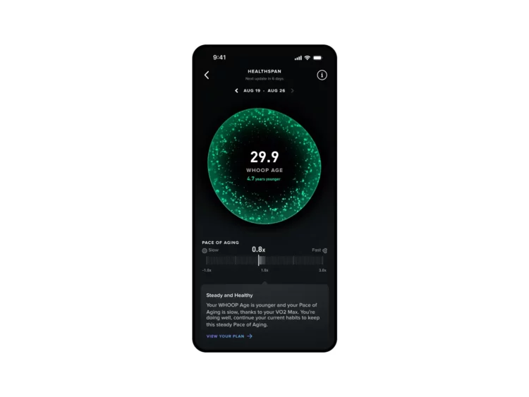 Whoop 5.0 Obsidian SuperKnit Band - 12 Month Peak Membership