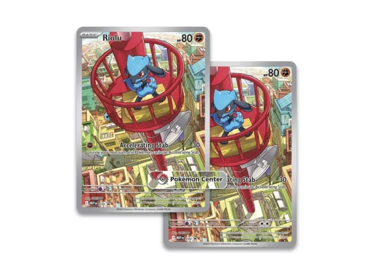 2025 Pokémon Mega Evolution Mega Lucario Pokemon Center Elite Trainer Box
