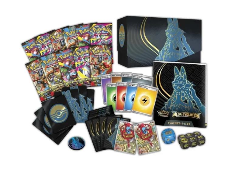 2025 Pokémon Mega Evolution Mega Lucario Pokemon Center Elite Trainer Box
