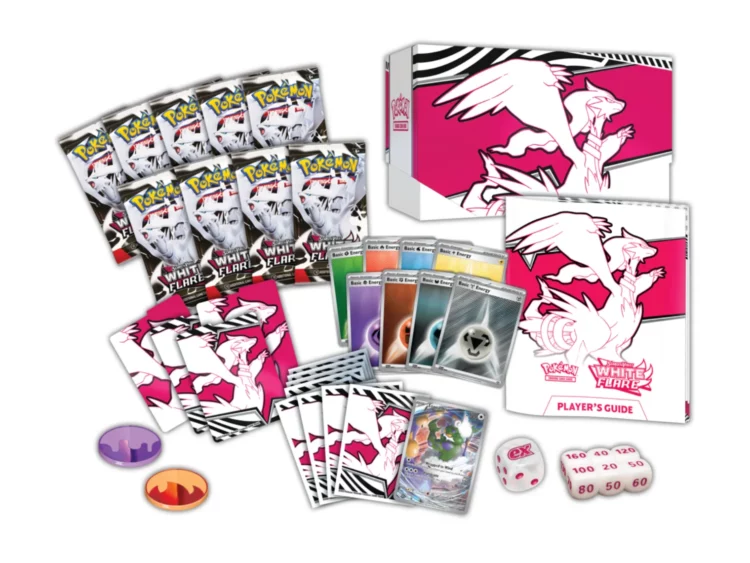 2025 Pokémon Scarlet & Violet Black Bolt & White Flare Elite Trainer Box