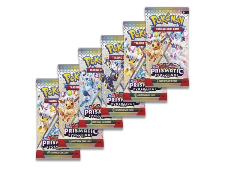 Pokémon Scarlet & Violet Prismatic Evolutions Booster Bundle