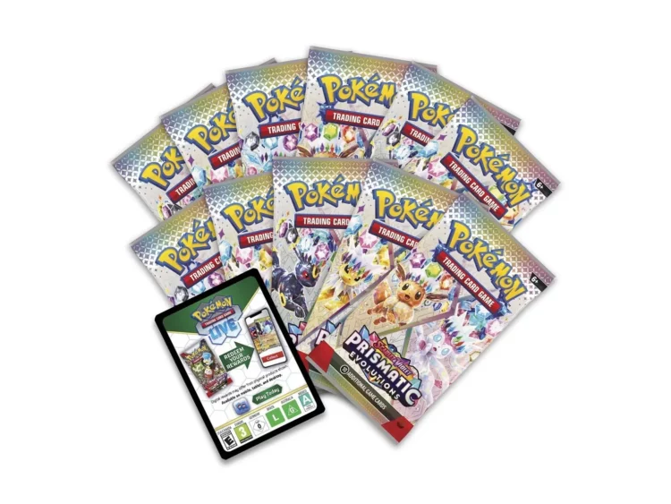 Pokémon Scarlet & Violet Prismatic Evolutions Pokemon Center Elite Trainer Box
