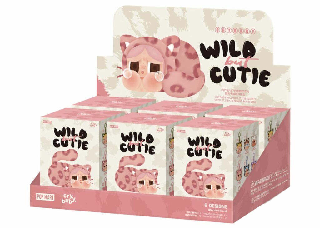 Pop Mart CRYBABY Wild but Cutie Series Vinyl Plush Pendant Sealed