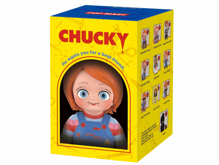 pop mart chucky franchise series figures single blind box