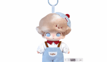 Pop Mart DIMOO Crush on Coffee Series Vinyl Plush Blister Pack