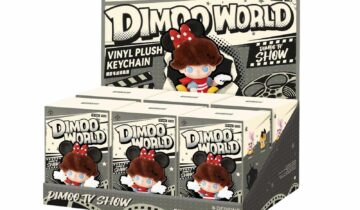 Pop Mart DIMOO World x Disney Series Vinyl Plush Keychain Sealed Case (6 Blind Box)