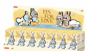 Pop Mart Labubu The Monsters Pin for Love Series Vinyl Plush Pendant (A-M) Sealed Case (14 Blind Box)