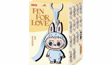 Pop Mart Labubu The Monsters Pin for Love Series Vinyl Plush Pendant (A-M) Single Blind Box