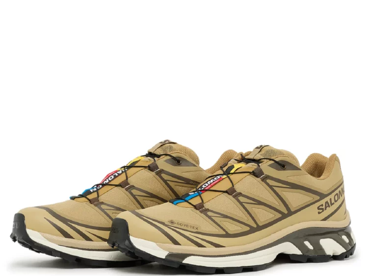 Salomon XT-6 Gore-Tex Kelp Wren Safari