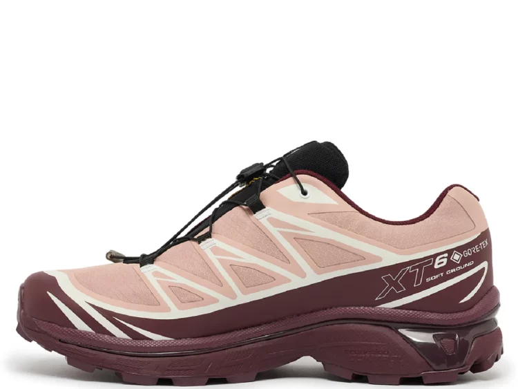 Salomon XT-6 Gore-Tex Mahogany Rose Tawny Port