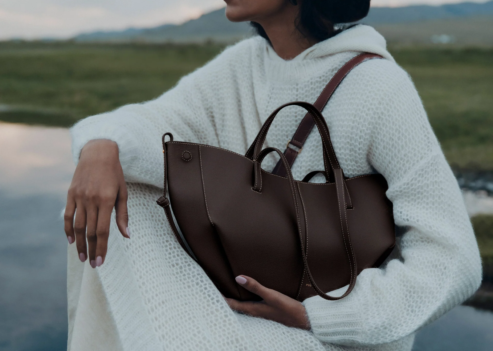 Polène Cyme Mini Edition Textured Ebony - görsel 2