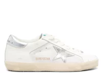 Golden Goose Super-Star Off White Silver Gold Star Heel (W)