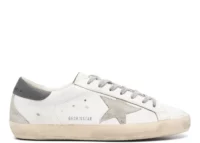 Golden Goose Super-Star White Gray Distressed