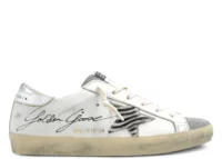 Golden Goose Super-Star White Leather Glitter LTD Edition (W)