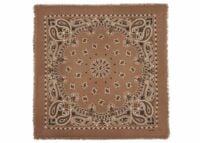 kujten large cashmere bandana hachiko bico caramelo