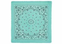 kujten large cashmere bandana hachiko bico marshmallow green