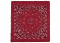 Kujten Large Cashmere Bandana Hachiko Bico Red