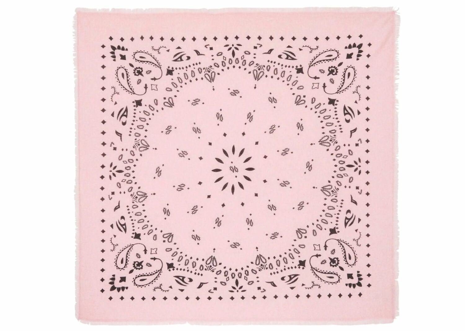 kujten large cashmere bandana hachiko candy pink