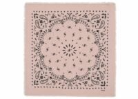 Kujten Large Cashmere Bandana Hachiko Pastel Pink