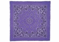 kujten large cashmere bandana hachiko purple
