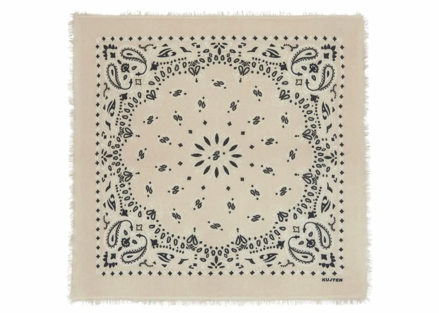 kujten small bandana hachi organic white
