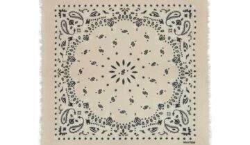 Kujten Small Bandana Hachi Organic White