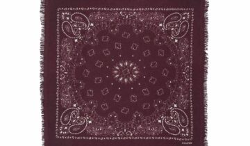 Kujten Small Hachi Bandana Burgundy