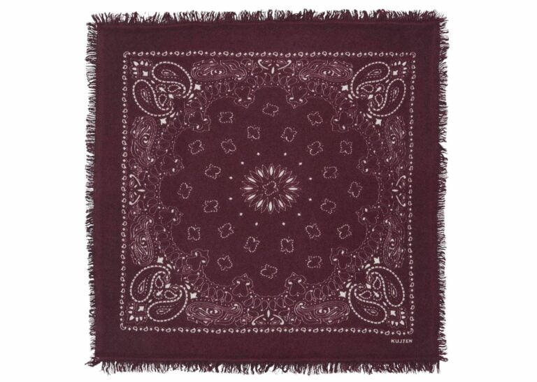 Kujten Small Hachi Bandana Burgundy