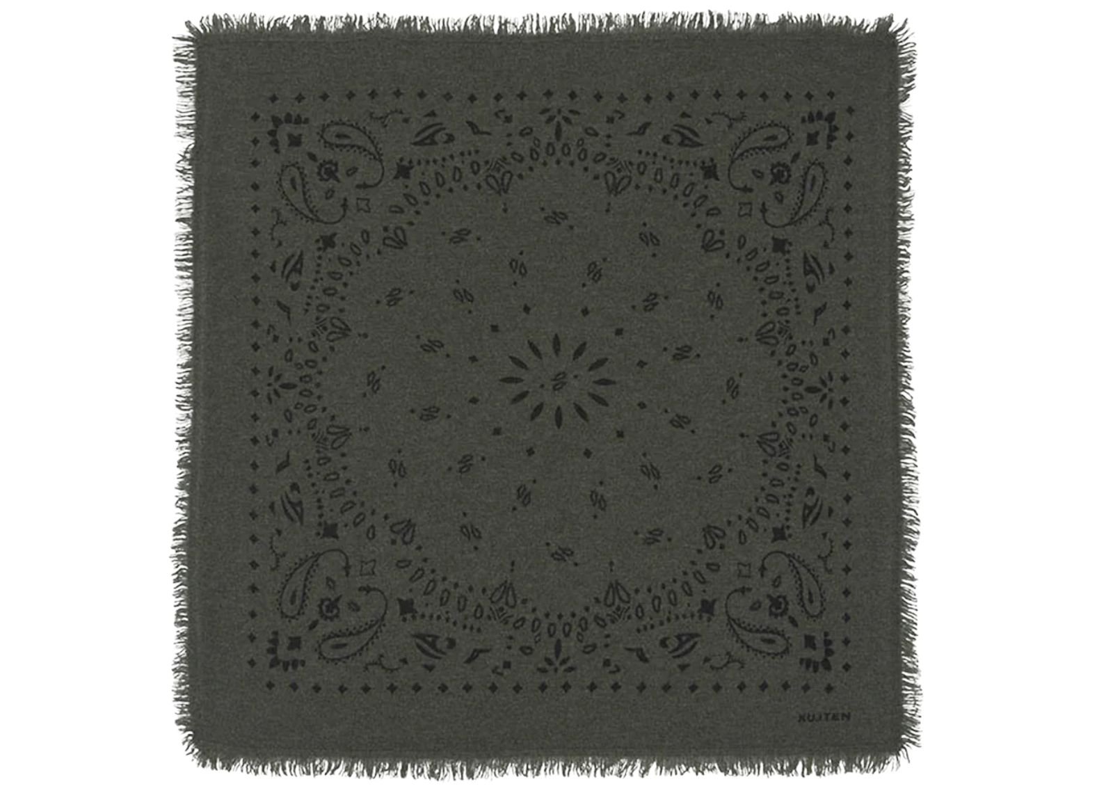 kujten small hachi bandana dark khaki