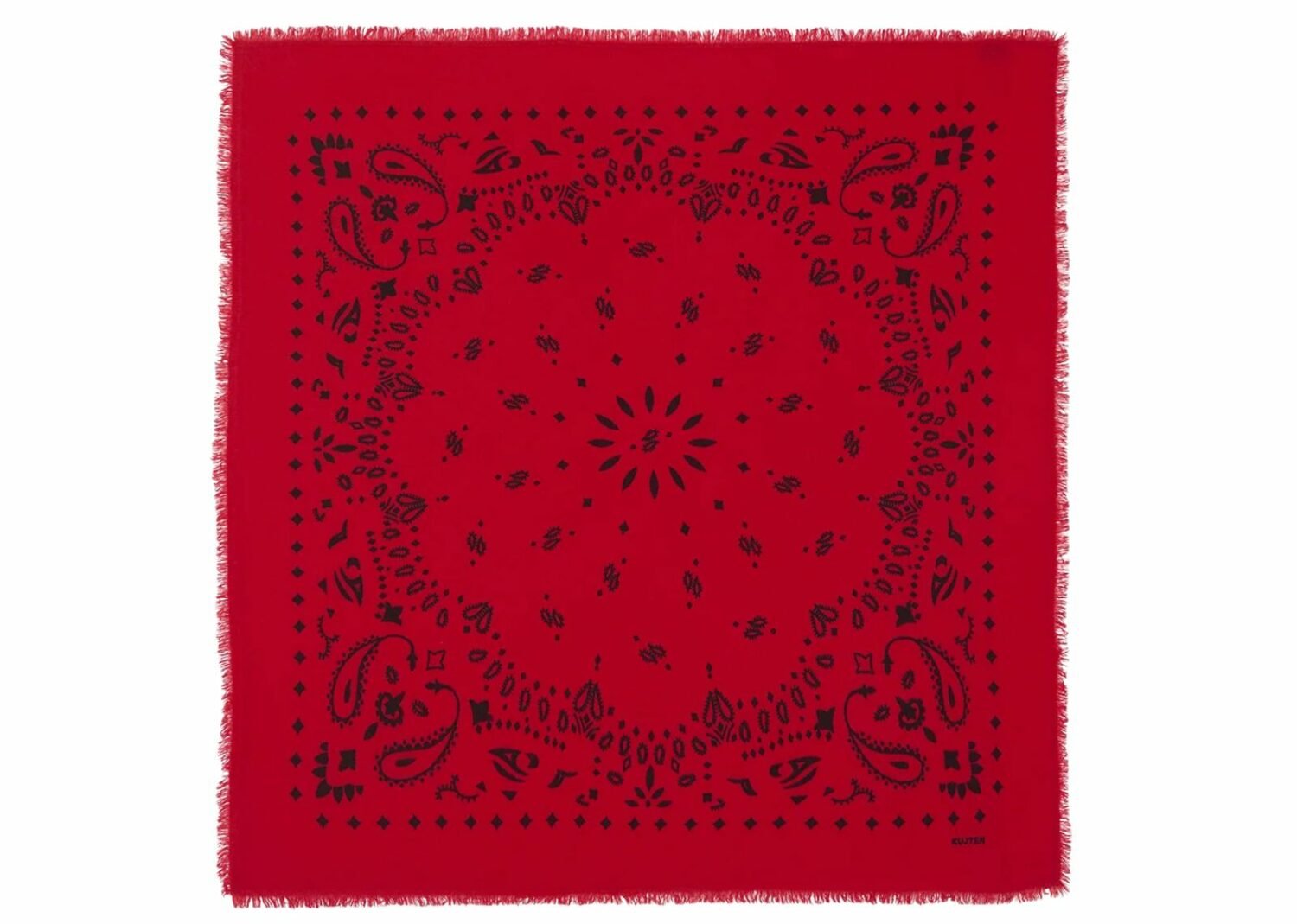 kujten small hachi bandana red flag
