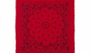 Kujten Small Hachi Bandana Red Flag