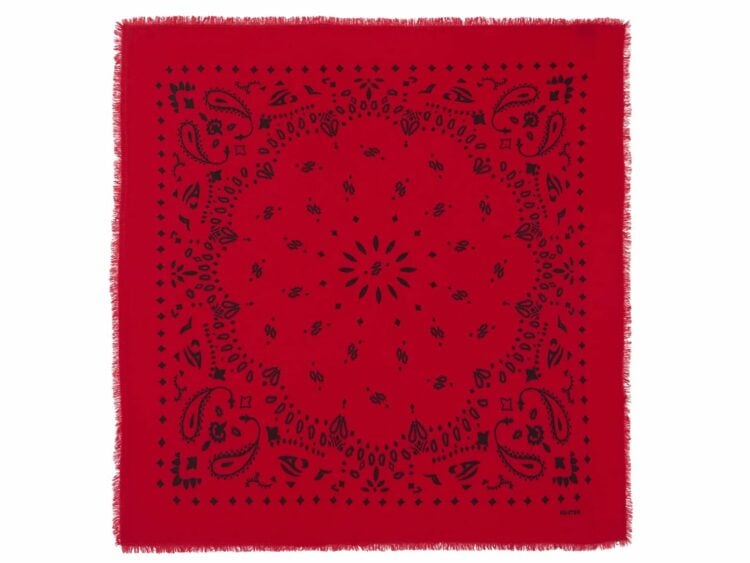 kujten small hachi bandana red flag