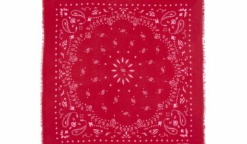 Kujten Small Hachi Bandana Red Pink