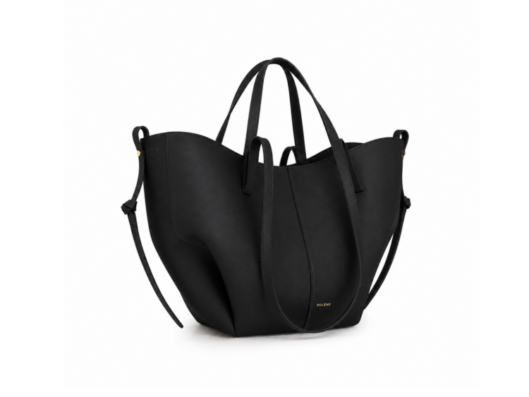 Polène Cyme Mini Edition Textured Black