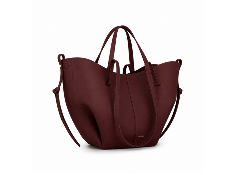 Polène Cyme Mini Edition Textured Black Cherry