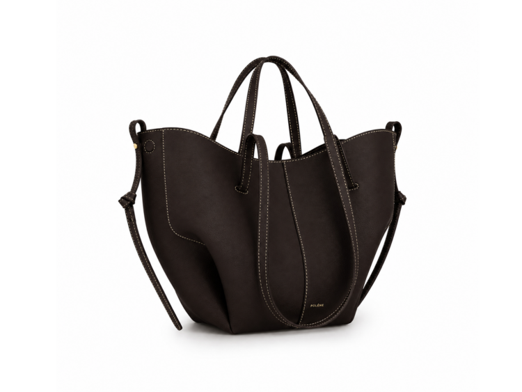 Polène Cyme Mini Edition Textured Ebony