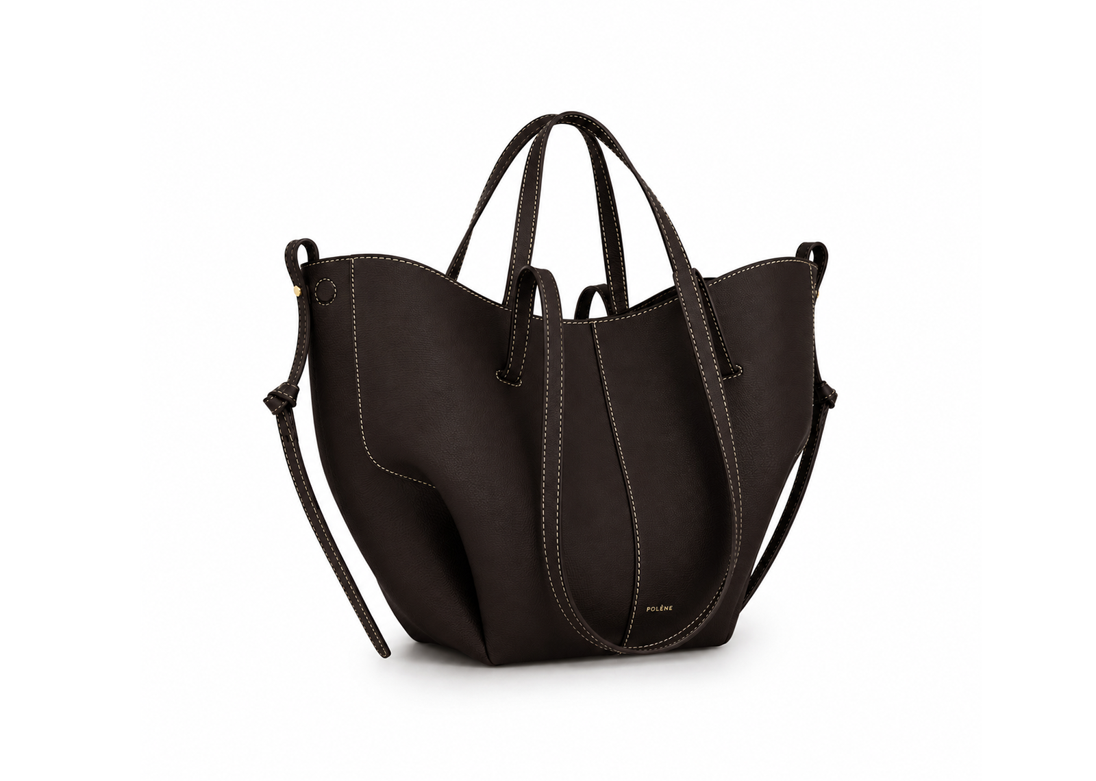 Polène Cyme Mini Edition Textured Ebony