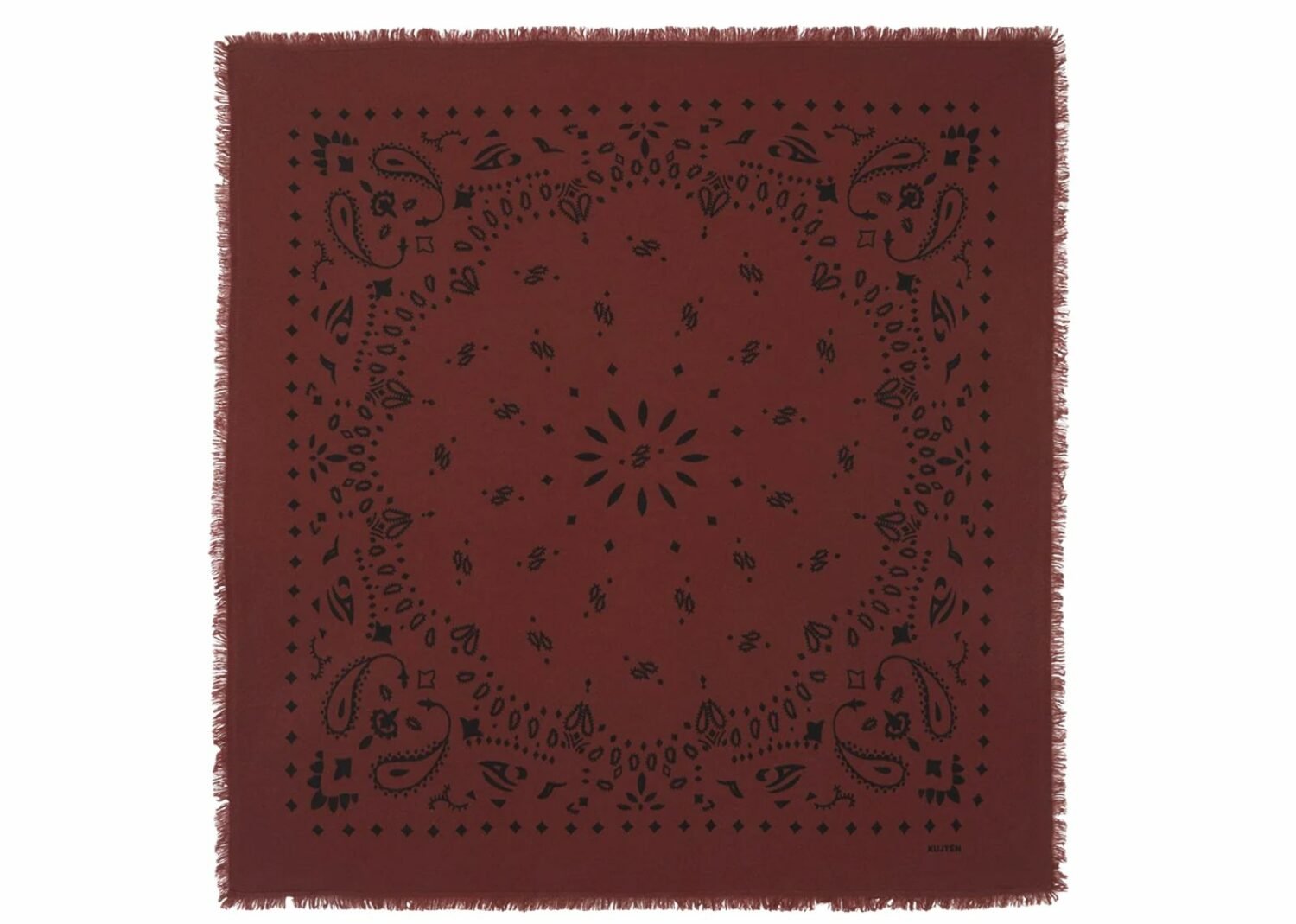 small bandana hachi earth burgundy