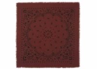 small bandana hachi earth burgundy