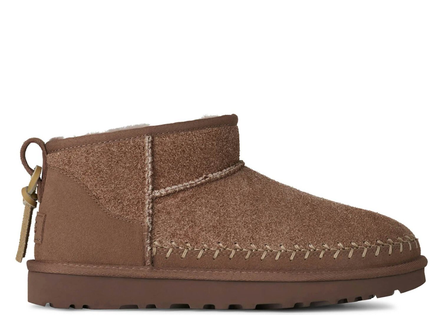 ugg classic ultra mini biarritz boot rocky oak (w)