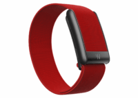 whoop 5.0 cardinal coreknit band 12 month one membership