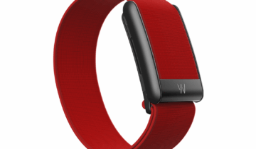 Whoop 5.0 Cardinal CoreKnit Band – 12 Month One Membership