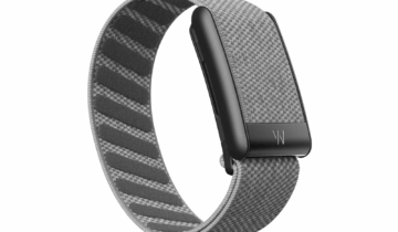 Whoop 5.0 Graphite SuperKnit Band – 12 Month Peak Membership