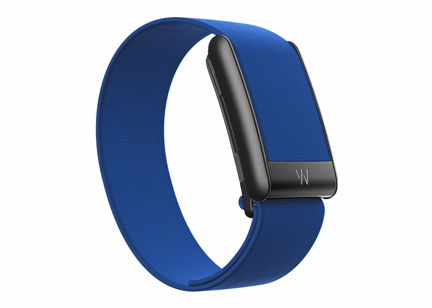 whoop 5.0 royal blue coreknit band 12 month one membership