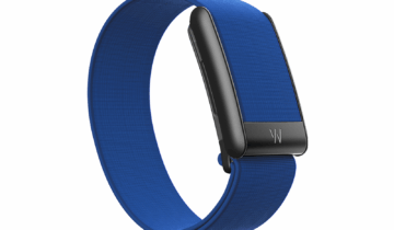 Whoop 5.0 Royal Blue CoreKnit Band – 12 Month One Membership