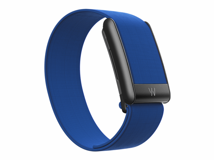 whoop 5.0 royal blue coreknit band 12 month one membership