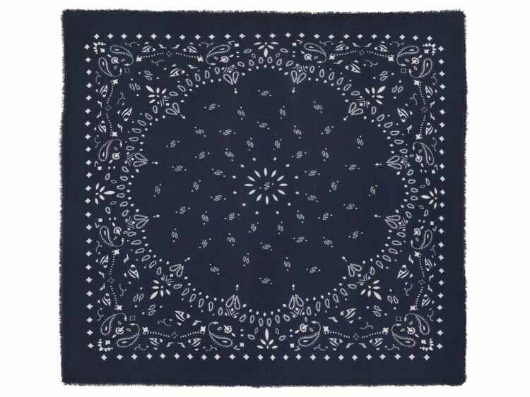 kujten extra large bandana chiko dark navy blue