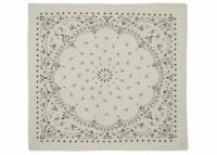 kujten extra large bandana chiko oats white