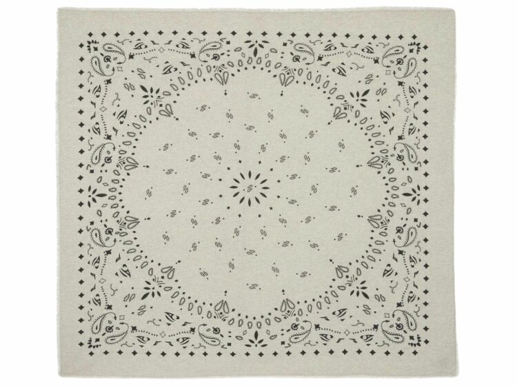 kujten extra large bandana chiko oats white